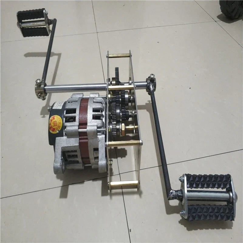 Pedal generator brushless 12V 24V 2000W 220V 800W high-power DC battery charging AC permanent magnet