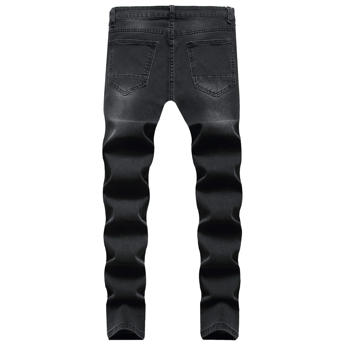Private Label Destroyed Denim Jeans Ripped Skinny Jeans Men Jean Pants Streetwear Trousers