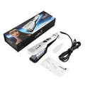 Electric Steam Hair Straightener Professional Ceramic Wide Hair Curling Flat Iron Hair Plates Lcd Display Hot Comb Straightening