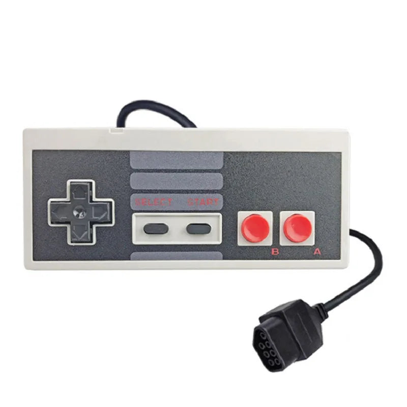 6FT Classic Controller Gaming Joystick Joypad for NES Console Compatible with NTSC And PAL System Classic Style