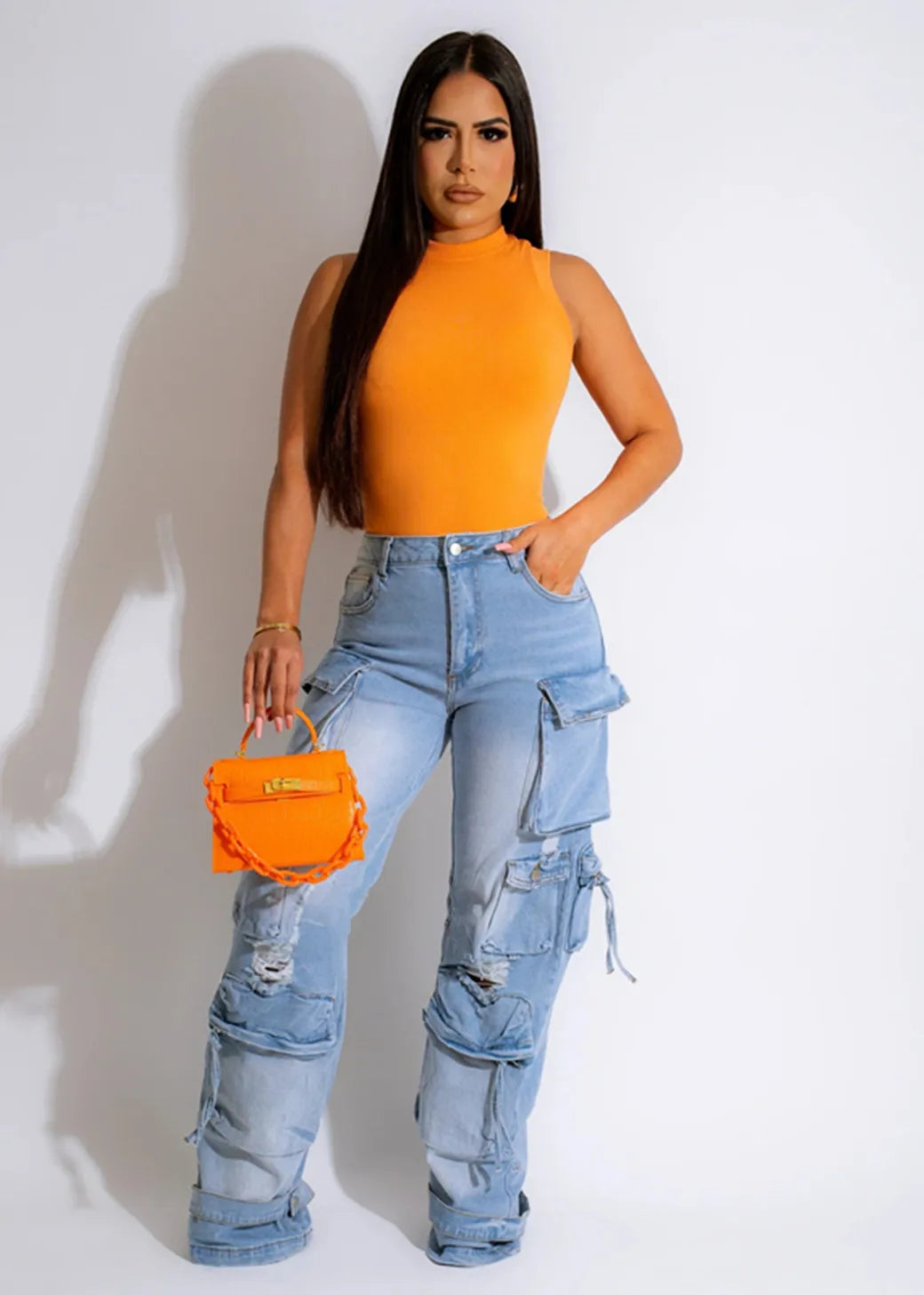 Women Casual Jeans Pants