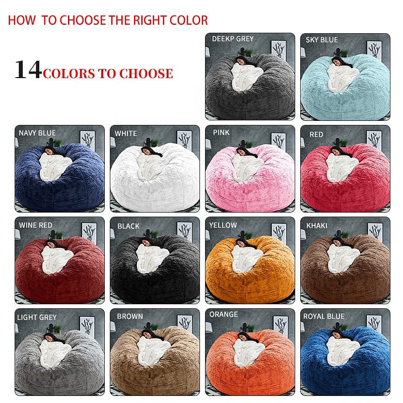 7Ft Large Bean Bag Giant Chairs