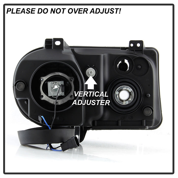 SPYDER Xtune Chrysler 300C w/ Halogen Projection Style Only 05-10 Headlights Left HD-JH-C300C-OEM-L 9026607