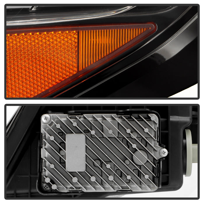 SPYDER xTune 23-25 Chevy Colorado LED Beam Headlight w/Halogen Signal - OE Left (HD-JH-CCOL23-LED-OE-L) 9960253