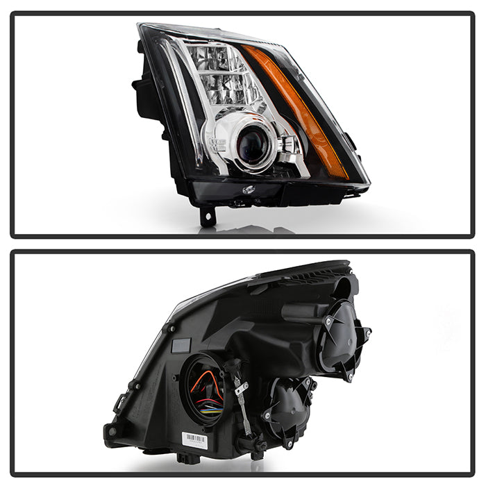 SPYDER Xtune 08-14 Cadillac CTS Xenon HID w/AFS Projector Headlight OE Black Right HD-JH-CCTS08-AFS-OE-BK-R 9950162