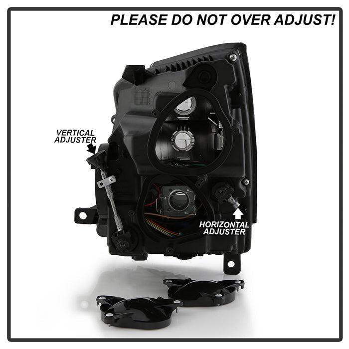 SPYDER Xtune 08-14 Cadillac CTS Xenon HID w/AFS Projector Headlight OE Black Right HD-JH-CCTS08-AFS-OE-BK-R 9950162