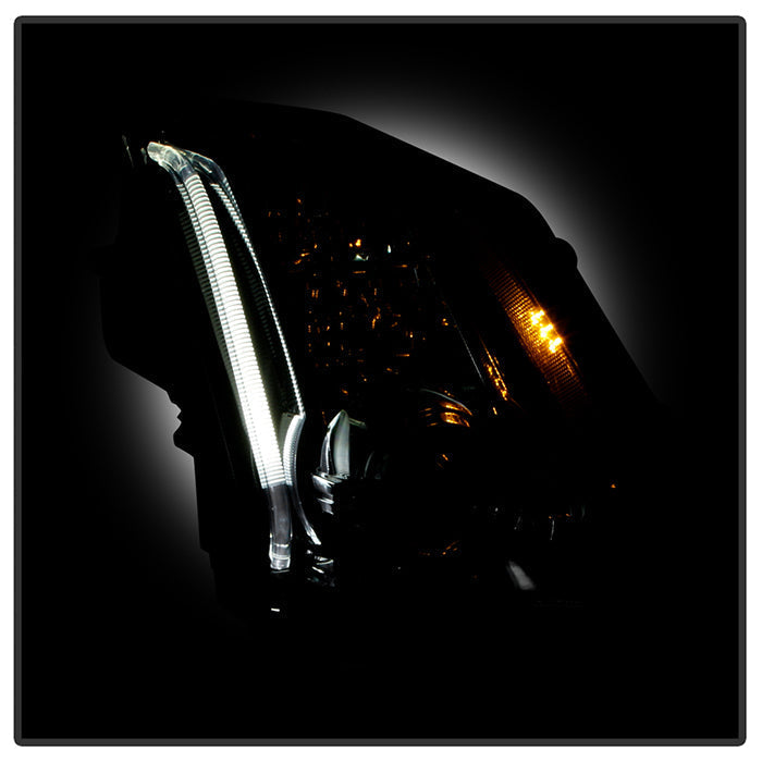 SPYDER Xtune 08-14 Cadillac CTS Xenon HID w/AFS Projector Headlight OE Black Right HD-JH-CCTS08-AFS-OE-BK-R 9950162