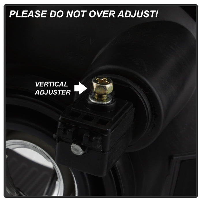 SPYDER xTune 07-09 Chrysler Aspen OEM Style Headlights - Black (HD-JH-CHRASP07-AM-BK) 9037863