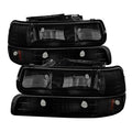SPYDER Xtune Chevy TahOE 00-06 Amber Crystal Headlights w/ Bumper Lights Black Smoke HD-JH-CSIL99-SET-BSM 9030246