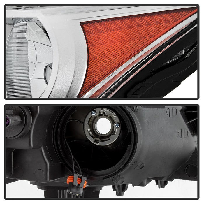 SPYDER xTune 09-12 Chevy Traverse (Excl LTZ) Driver Side Headlights - OEM Left (HD-JH-CTRA09-OE-L) 9042553