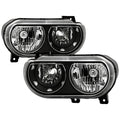 SPYDER Xtune Dodge Challenger 08-13 Halogen Only (Does Not Fit Hid Model) Headlights Black HD-JH-DCHAL08-BK 9026317