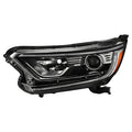 SPYDER xTune Honda CRV Driver Side Halogen w/ LED DRL Headlight - OEM Left (HD-JH-HCRV17-OE-L) 9950261