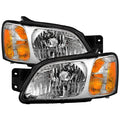 SPYDER 00-04 Subaru Legacy GT (w/o Sport Package) OEM Style Headlights -Set- Chrome(HD-JH-SLEG00-C) 9054808