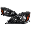 SPYDER xTune 04-05 Toyota Sienna Halogen ONLY OEM Style Headlights - Black (HD-JH-TSIE04-AM-BK) 9047565