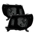 SPYDER Xtune Toyota Tacoma 05-11 Amber Crystal Headlights Black Smoked HD-JH-TT05-AM-BSM 9030420