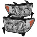 SPYDER Xtune Toyota Tundra 07-13 OEM Style Headlights Chrome HD-JH-TTU07-AM-C 5077110