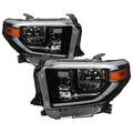 SPYDER xTune 14-21 Toyota Tundra (Excl. SR/SR5/TRD) Full LED Headlights - Black (HD-JH-TTU14-LED-BK) 9049316