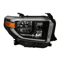 xTune Toyota Tundra 18-20 (Fit LED Only) OEM Style Headlights - Black Right HD-JH-TTU18-LED-OE-BK-R 9949265
