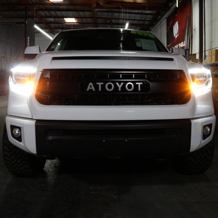 xTune Toyota Tundra 18-20 (Fit LED Only) OEM Style Headlights - Chrome Left HD-JH-TTU18-LED-OE-L 9949234