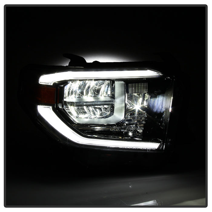 xTune Toyota Tundra 18-20 (Fit LED Only) OEM Style Headlights - Chrome Right HD-JH-TTU18-LED-OE-R 9949241