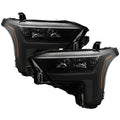SPYDER Xtune 22-24 Toyota Tundra Black Housing Full LED Headlight - OE Black Set (HD-JH-TTU22-LED-AM-BK) 9956836