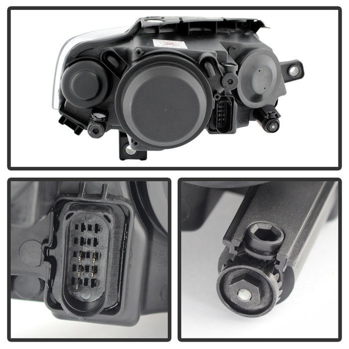SPYDER Xtune Volkswagen Passat 06-10 (Halogen Only) Projector Headlights Black HD-JH-VWPAT06-BK 9025563