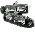 Spyder Chevy S10 98-04/Chevy Blazer 98-05 Crystal Headlights Black HD-YD-CS1098-BK 5012425