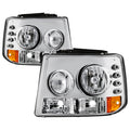 Spyder Chevy Silverado 1500 99-02 ( Not Fit HD Model)LED Crystal Headlights Chr HD-YD-CS99-1PC-AM-C 5012456