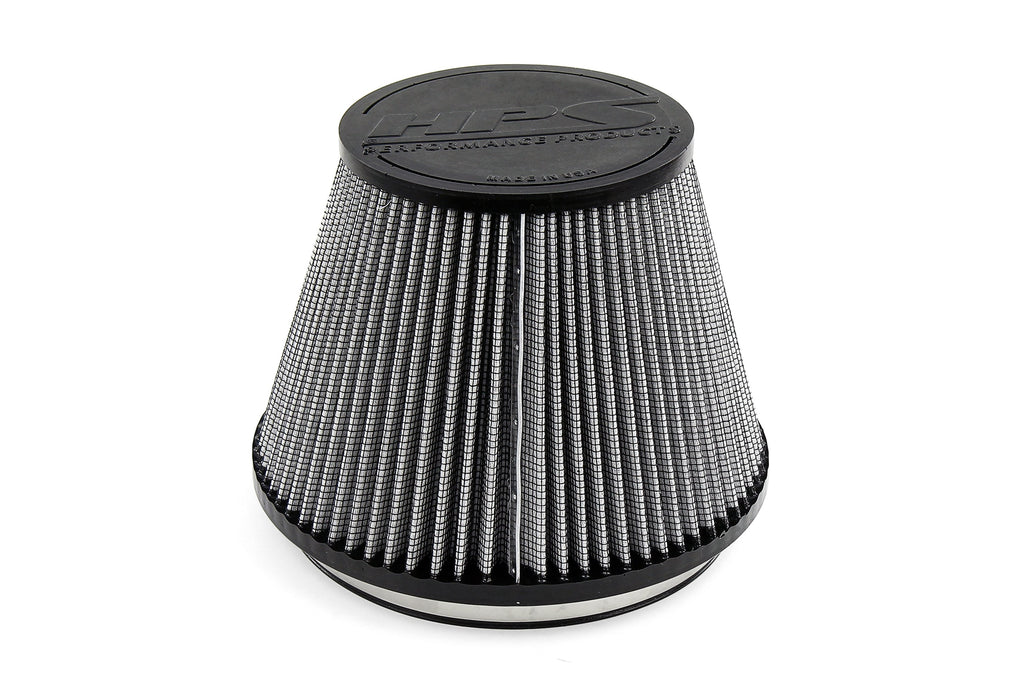 HPS Performance 6" Air Filter, 6" Length, 7.5" Base, 4.75" Top HPS-4334