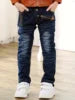 Custom  Boys' Jeans Bulk Order, Multiple Colors, 7-Day Sample | In-Stock at Overseas Warehouse| Clearance Discount Price