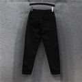 New Arrival Summer Women's Harem Pants All-matched Casual Cotton Denim Capri Pants Elastic Waist Yellow White Jeans Plus 5XL 6XL