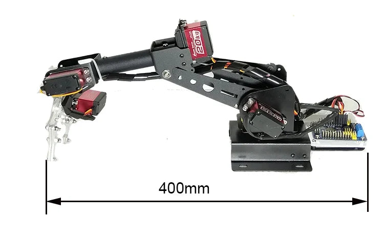 Cheap Assembled Arduino 6 DOF Robot Arm with Digital Servos Gripper Claw Manipulator for STM32/51 Teaching Robotic Kit