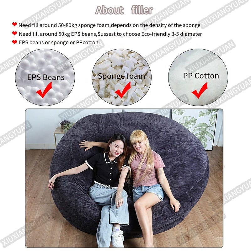 7Ft Large Bean Bag Giant Chairs