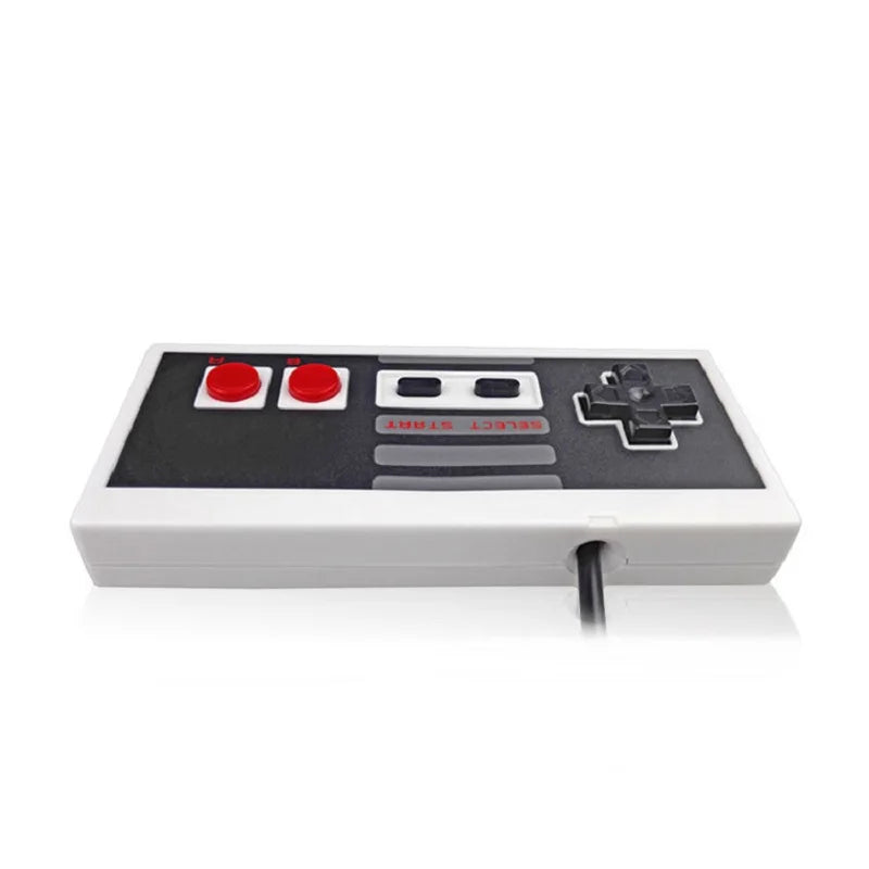 6FT Classic Controller Gaming Joystick Joypad for NES Console Compatible with NTSC And PAL System Classic Style