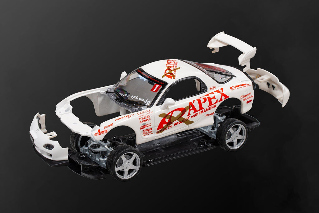 APEXi A'PEXi - RX-7 FD3S APEX D1GP Project - AUTO PRO SHOP 1/24 Scale Die Cast Metal