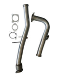 SPDZ1 J-Pipe High Flow Downpipe Combo — 2015-2021 Subaru WRX FA20 6MT