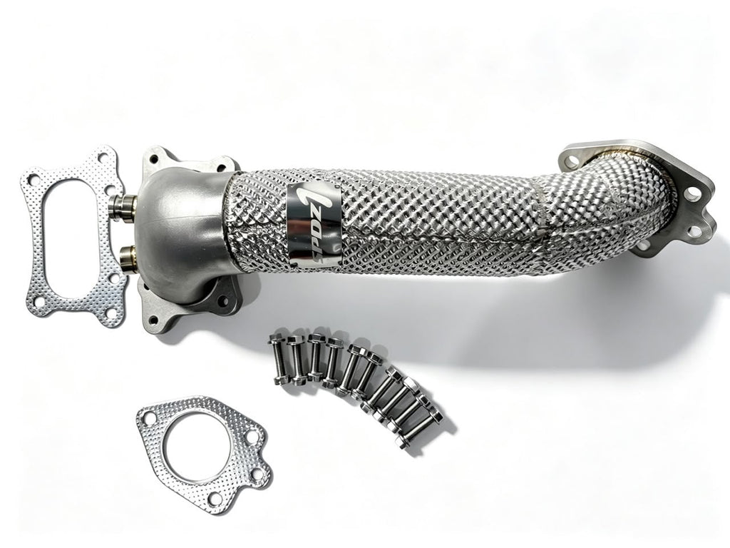 SPDZ1 2013-2017 Honda Accord (9th Gen) K24 Race High Flow Downpipe Pre order end of September