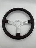 The Le Mans | Brown Leather | Silver Spoke | Brown Stitch