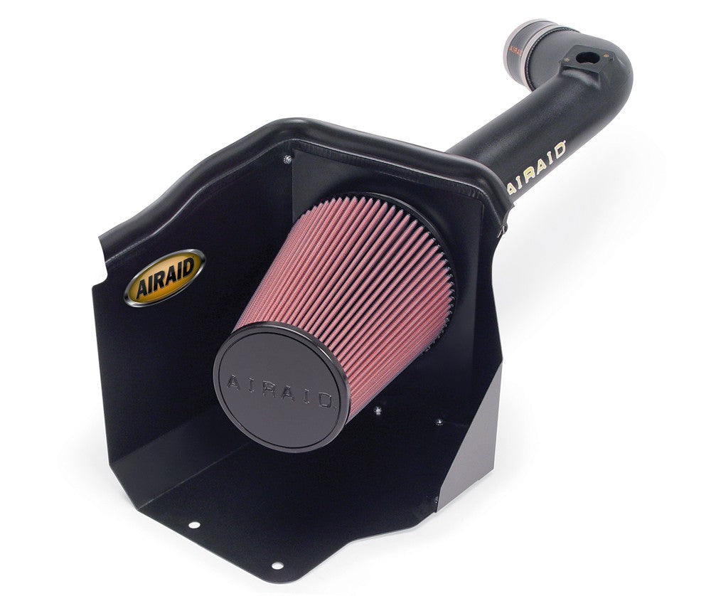 Airaid 01-04 Chevy & GMC Duramax 6.6L LB7 CAD Intake System w/ Tube (Dry / Red Media) 201-129