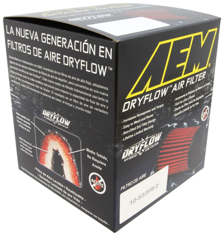 AEM Induction DryFlow Air Filter AIP21-2011DK