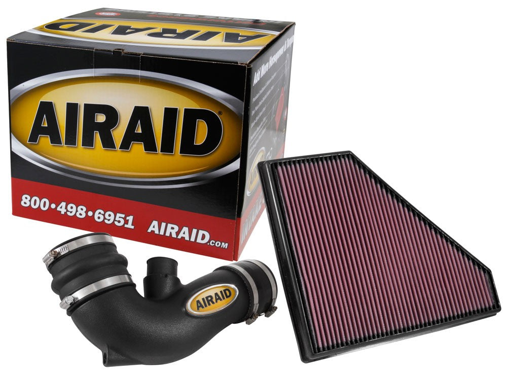 Airaid 16-18 Chevrolet Camaro 3.6L V6 F/I Airaid Jr Intake Kit - Dry / Red Media 251-702