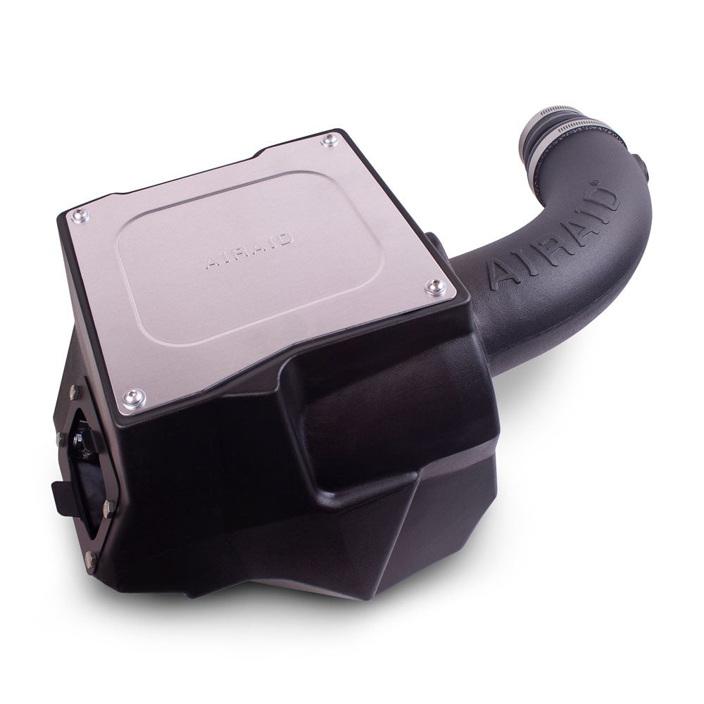 Airaid 07-11 Jeep Wrangler JK 3.8L MXP Intake System w/ Tube (Dry / Black Media) 312-276