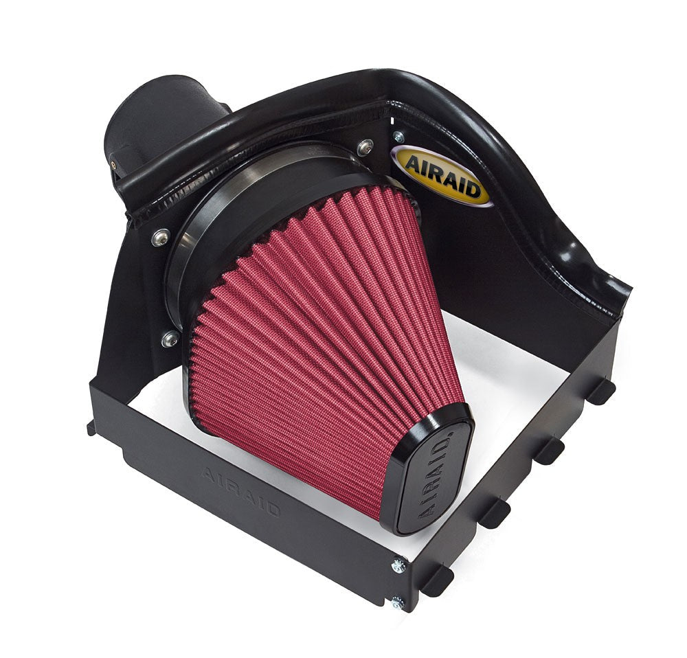 Airaid 08-10 Ford F-250/350 5.4L V8/6.8L V10 CAD Intake System w/o Tube (Oiled / Red Media) 400-226