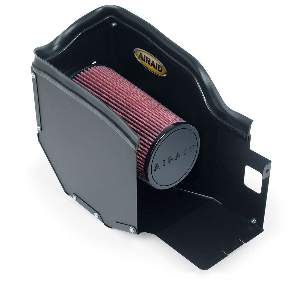 Airaid 01-03 Ford Lightning/Harley Davidson Edt. CAD Intake System w/o Tube (Dry / Red Media) 401-124