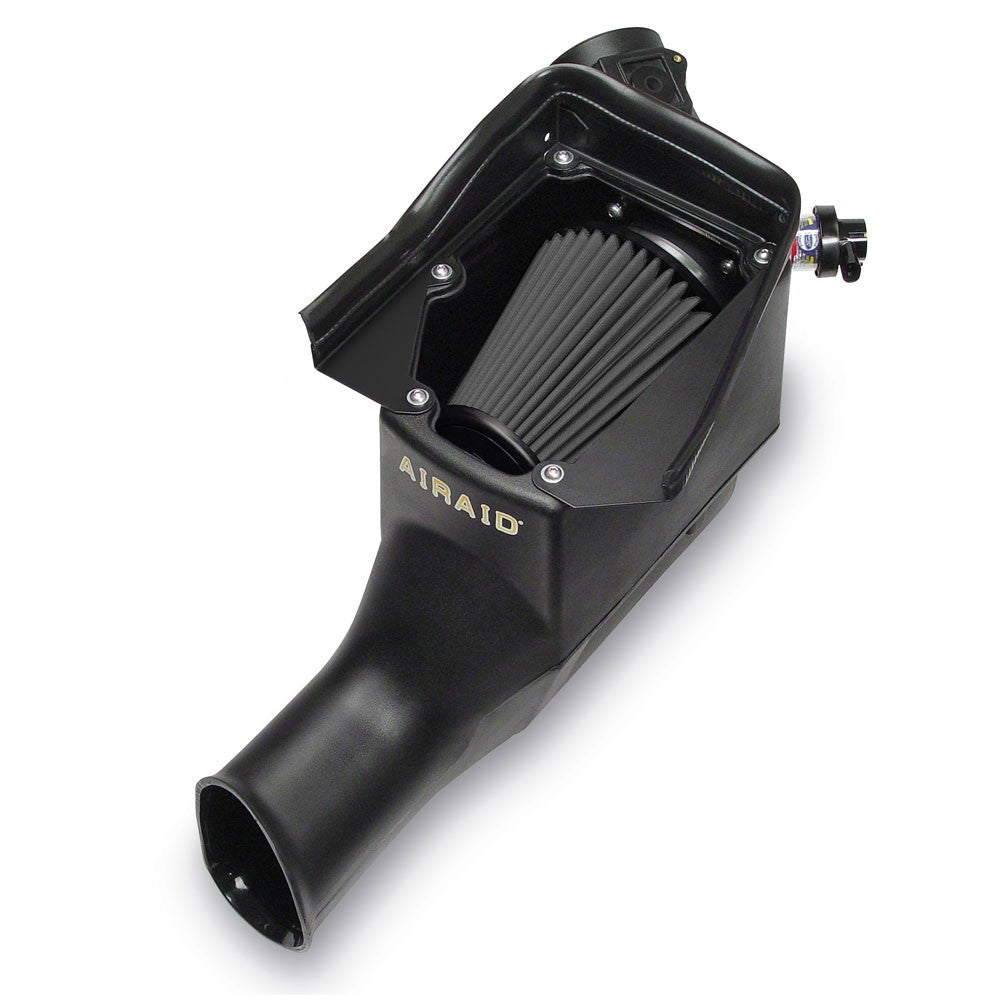 Airaid 03-07 Ford Power Stroke 6.0L Diesel MXP Intake System w/ Tube (Dry / Black Media) 402-131-1
