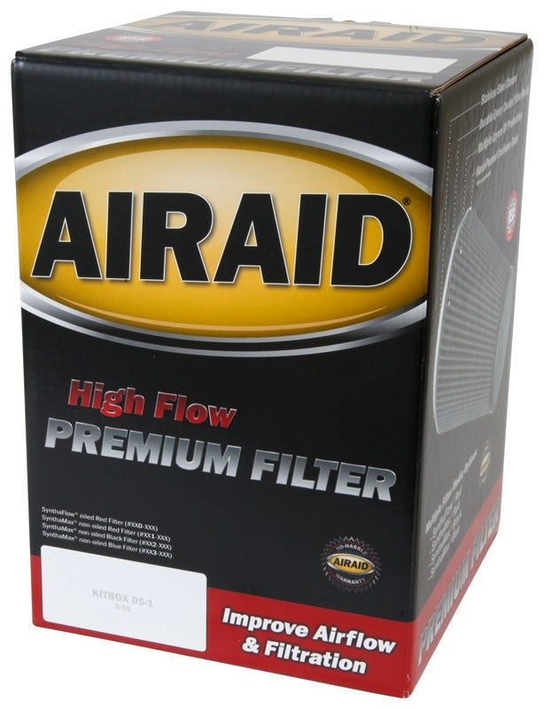 Airaid Universal Air Filter - Cone 4 x 7 x 4 5/8 x 7 w/ Short Flange - Blue SynthaMax 703-458