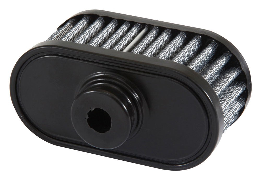 Airaid Rubber Top 1in ID - Push On 4in x 2in Oval OD 2in Tall Breather Filter 771-481