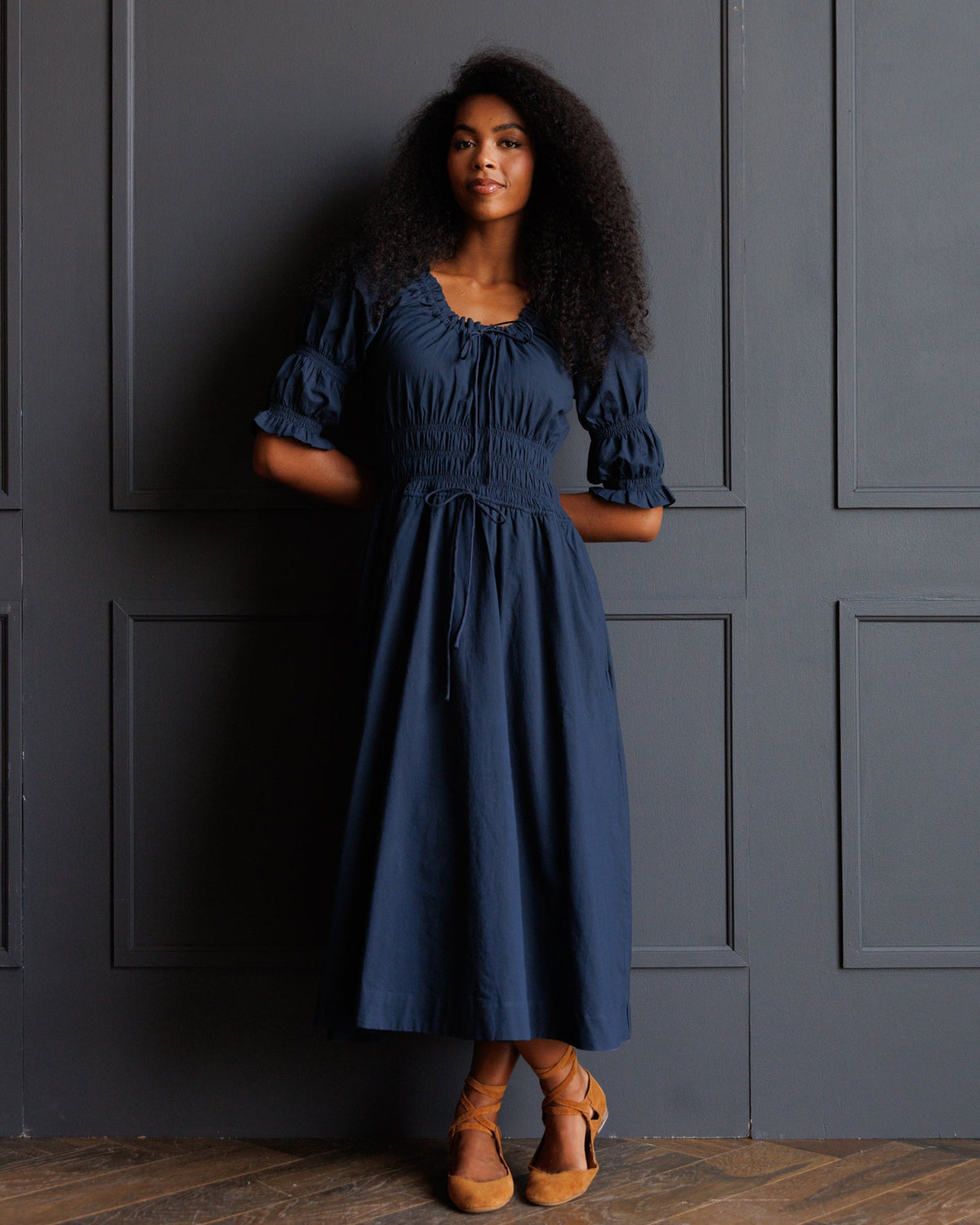 Long Way Home Dress, Blue Nights