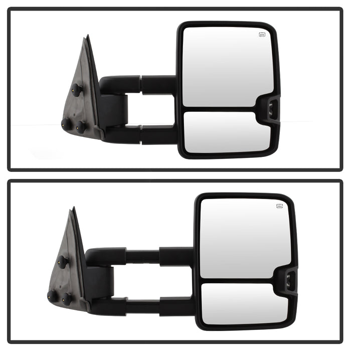 SPYDER xTune Chevy Silverado 03-06 Heated Amber Signal Telescoping Mirrors Chrome MIR-CS03S-G3C-PWH-AM-SET 9936753