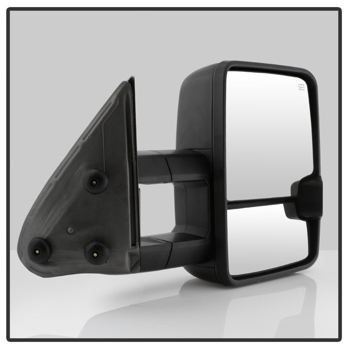 SPYDER xTune Chevy Silverado 99-02 G2 Heated Amber LED Signal Telescoping Mirrors MIR-CS99S-G2-PWH-AM-SET 9936678